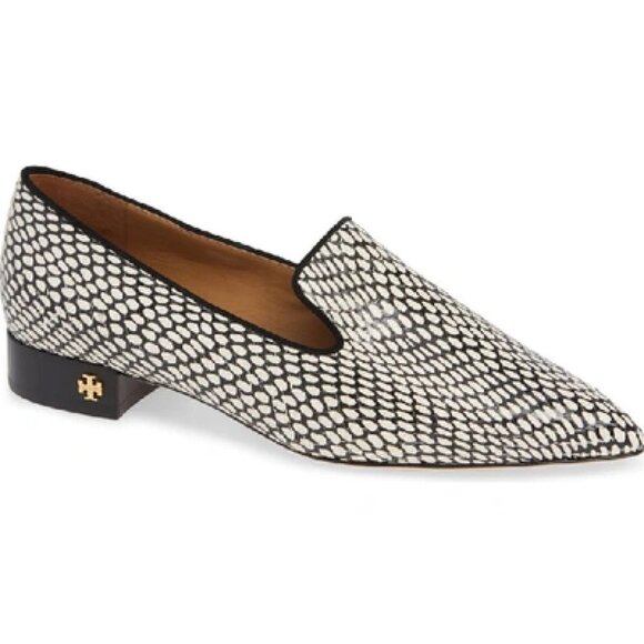 Tory Burch Pascal Pointy Toe Loafer In King Cobra - Picture 1 of 9